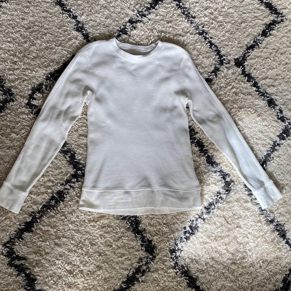 Everlane Organic Cotton Waffle Long Sleeve